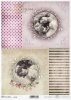 caras de papel de arroz de las niñas, Vintage, fondo*Reispapiergesichter von Mädchen, Weinlese, Hintergrund*рисовая бумага лица девочек, урожай, фон